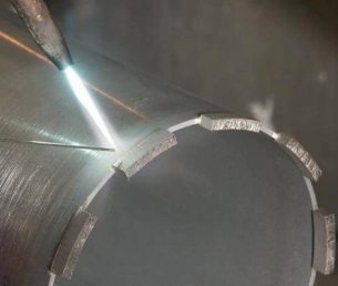 Восстановление алмазной коронки