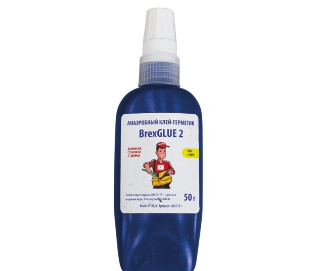 Анаэробный клей герметик BREXIT BrexGLUE 2, 50 гр