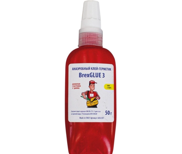 Анаэробный клей герметик BREXIT BrexGLUE 3, 50 гр