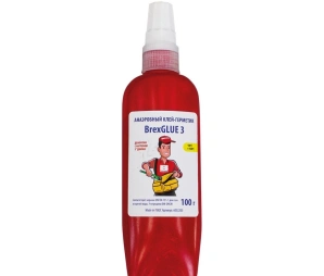 Анаэробный клей герметик BREXIT BrexGLUE 3, 100 гр