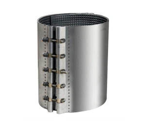 Муфта ремонтная двойная, оцинкованная Ø 564-584 мм, ширина 594 мм