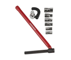 Гаечный ключ-вороток для моек + 7 насадок